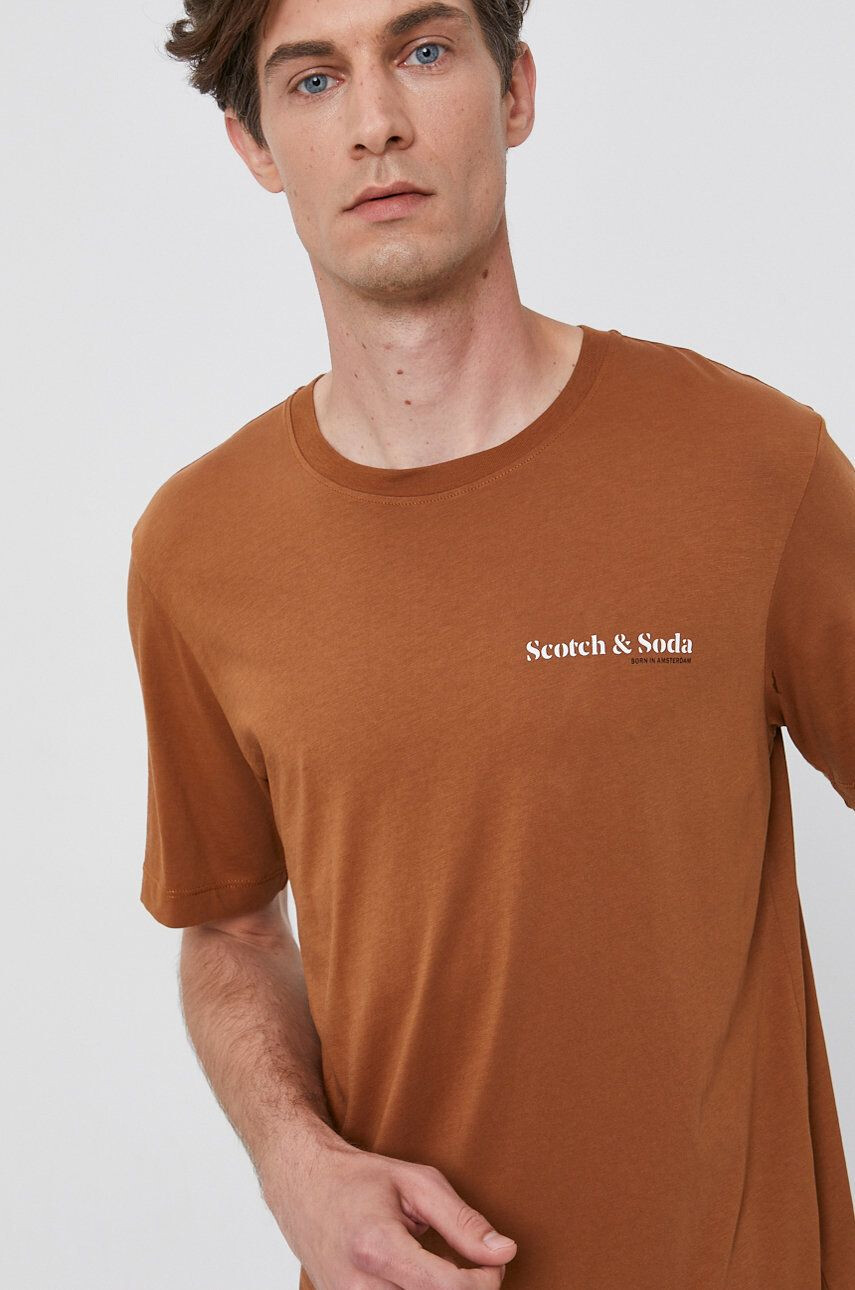 Scotch & Soda Bombažen t-shirt - Pepit.si