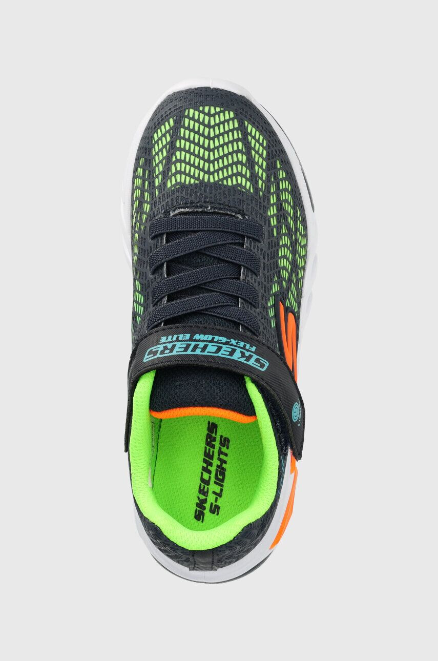 Skechers Otroške superge Flex-Glow Elite Vorlo mornarsko modra barva - Pepit.si