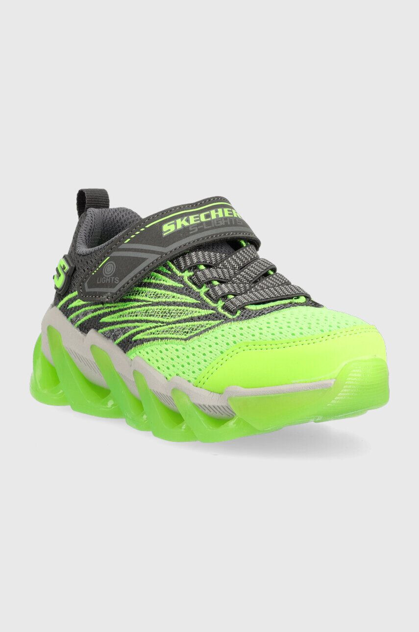 Skechers Otroške superge Mega-Surge Nezco siva barva - Pepit.si