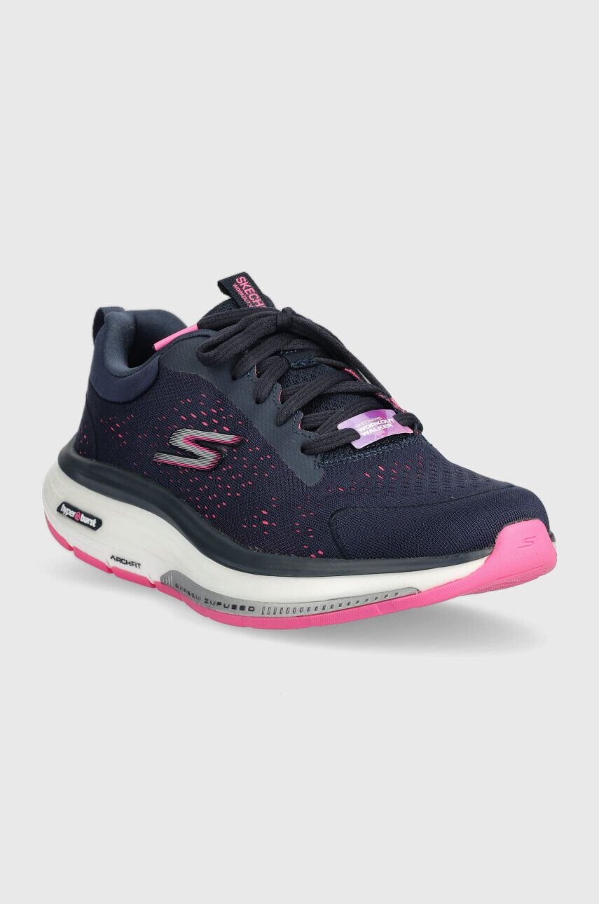 Skechers Superge za trening GOwalk Workout Walker mornarsko modra barva - Pepit.si