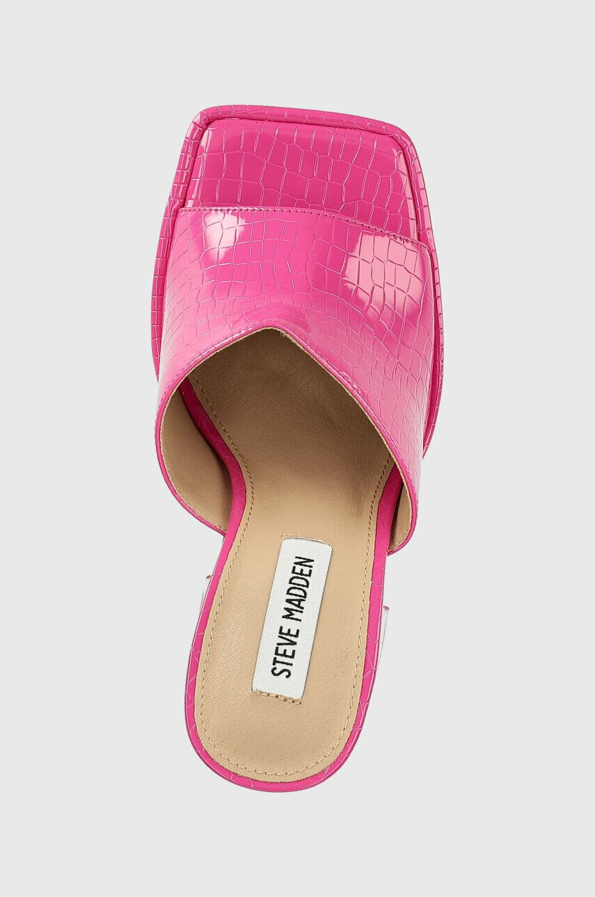 Steve Madden Natikači Trixie ženski roza barva SM11002169 - Pepit.si