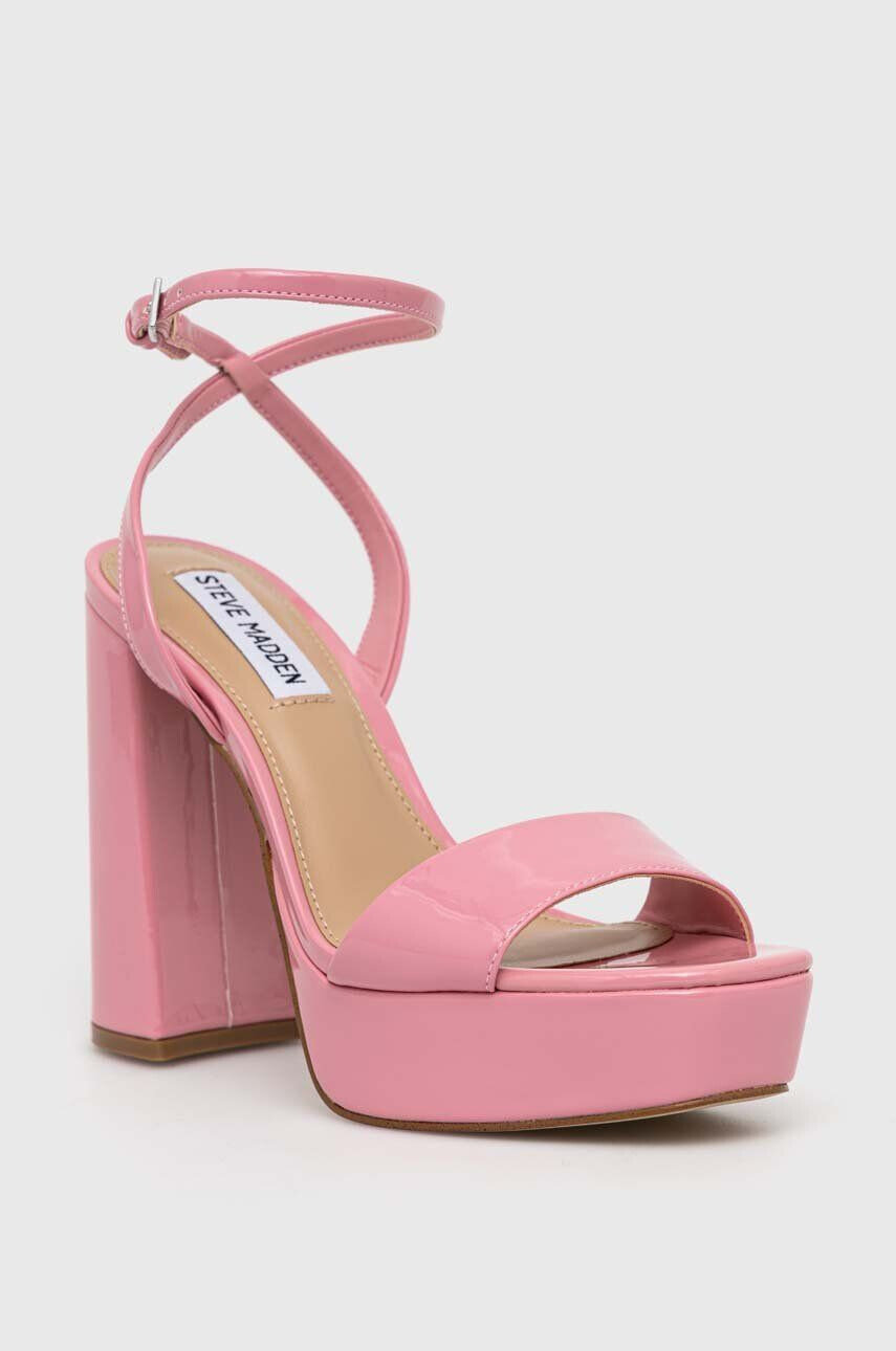 Steve Madden Sandali Lessa roza barva SM11001631 - Pepit.si