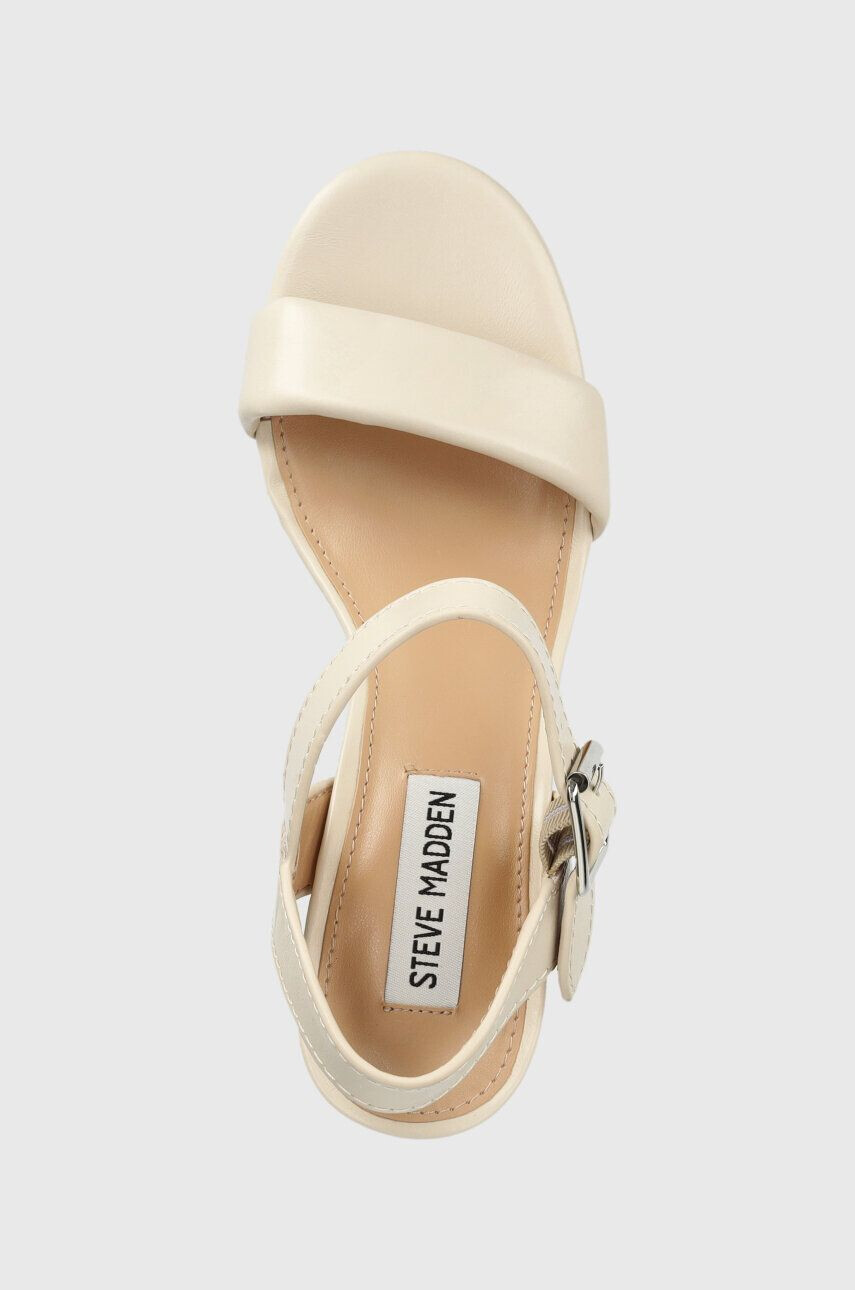 Steve Madden Usnjeni sandali Freefall bež barva SM11002471 - Pepit.si