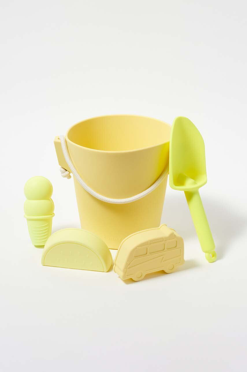 SunnyLife Komplet igrač za peskovnik Silicone Bucket & Spade Set 5-pack - Pepit.si