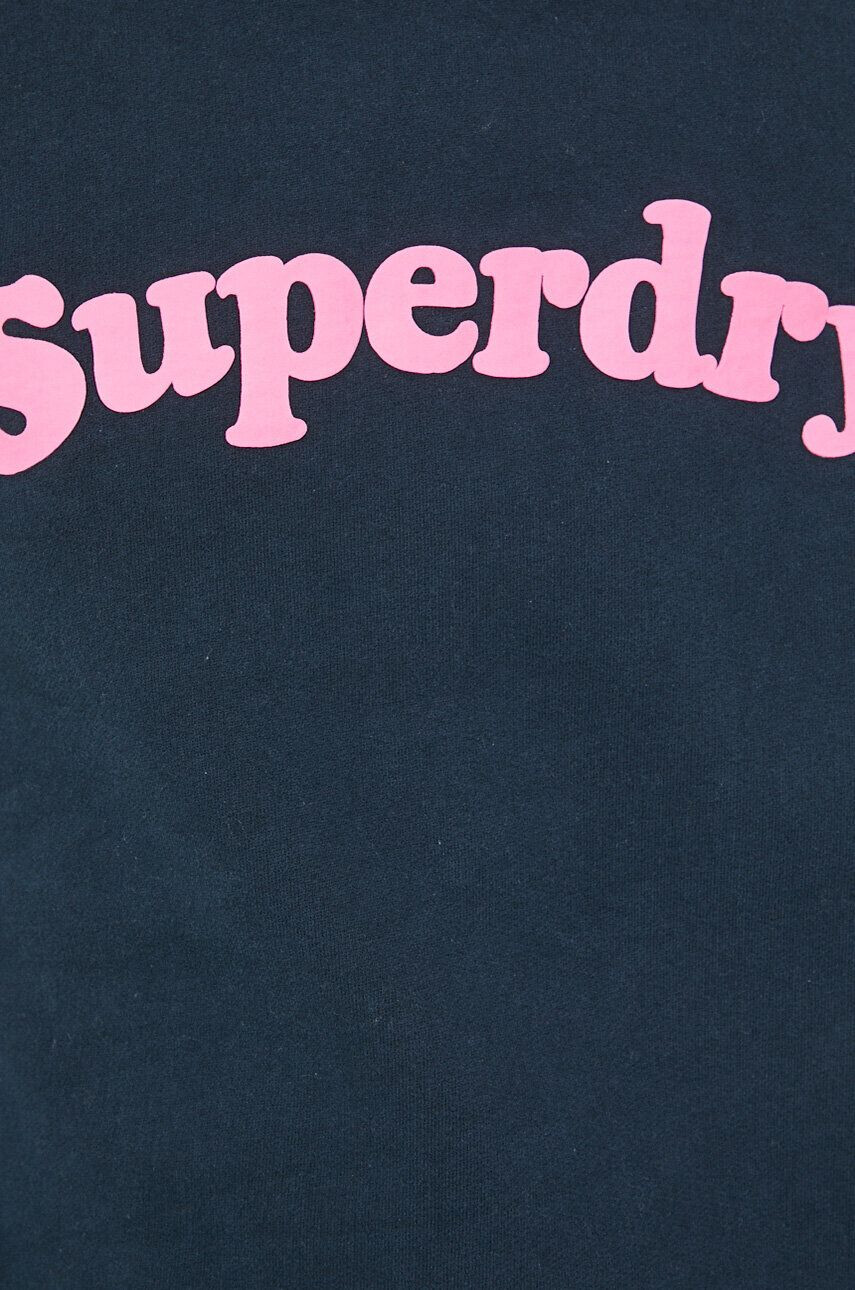 Superdry Bluza ženska bela barva - Pepit.si