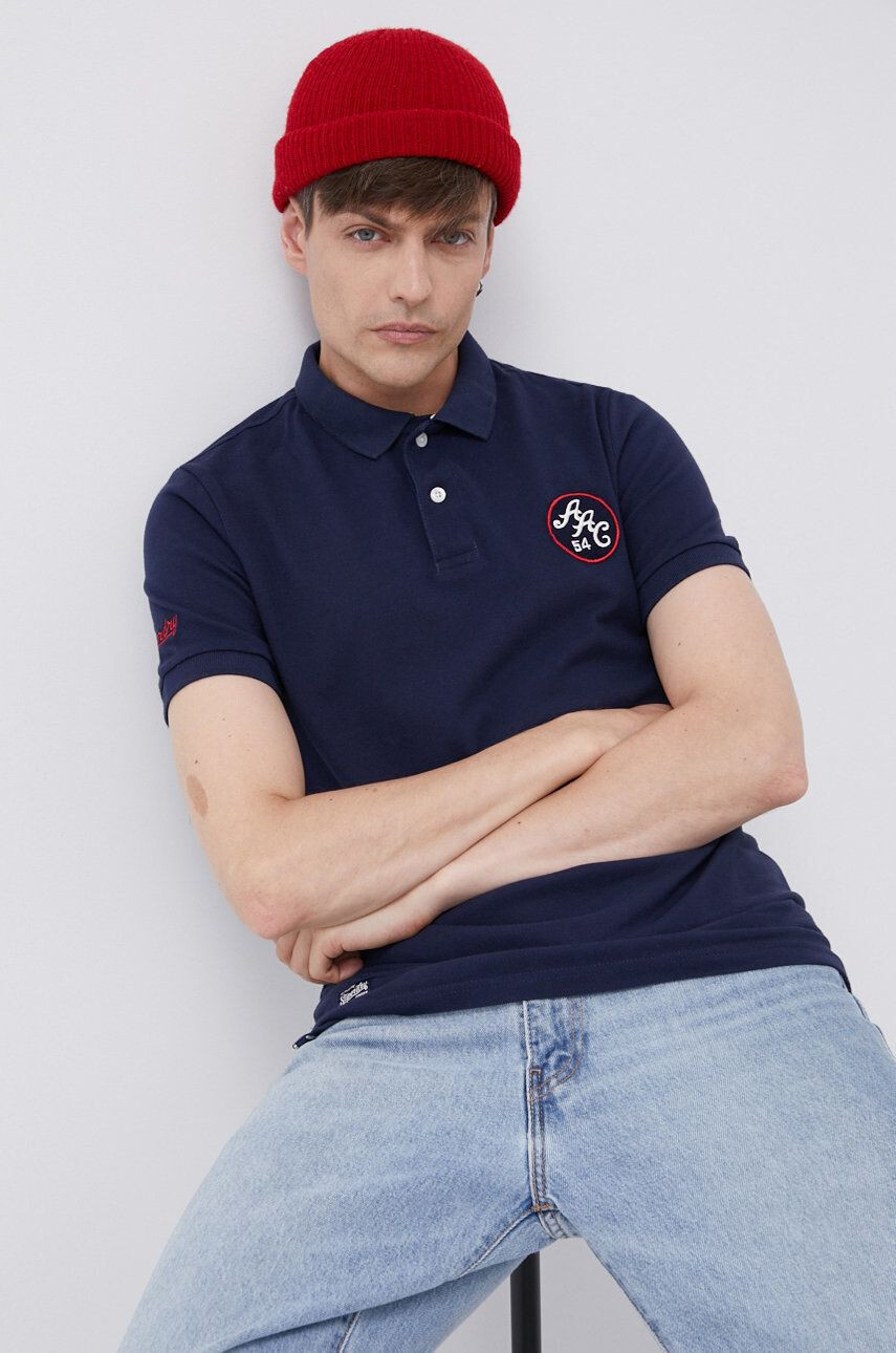 Superdry Bombažen polo - Pepit.si