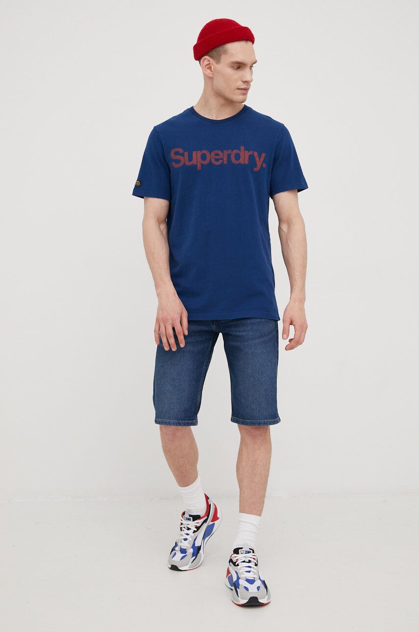 Superdry Bombažen t-shirt - Pepit.si