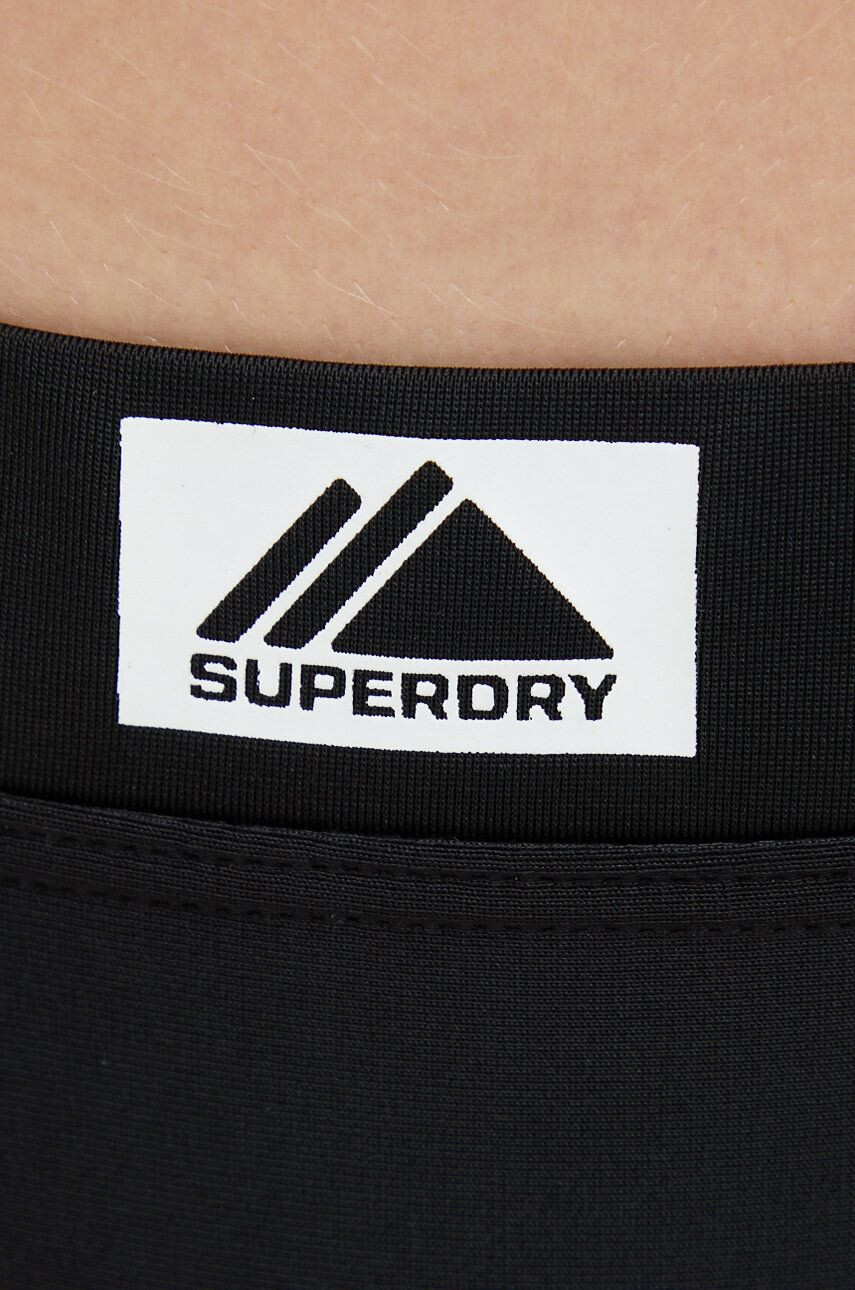 Superdry Spodnji del kopalk črna barva - Pepit.si