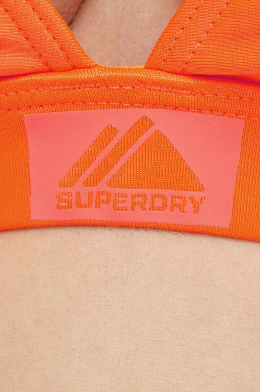 Superdry Zgornji del kopalk oranžna barva - Pepit.si