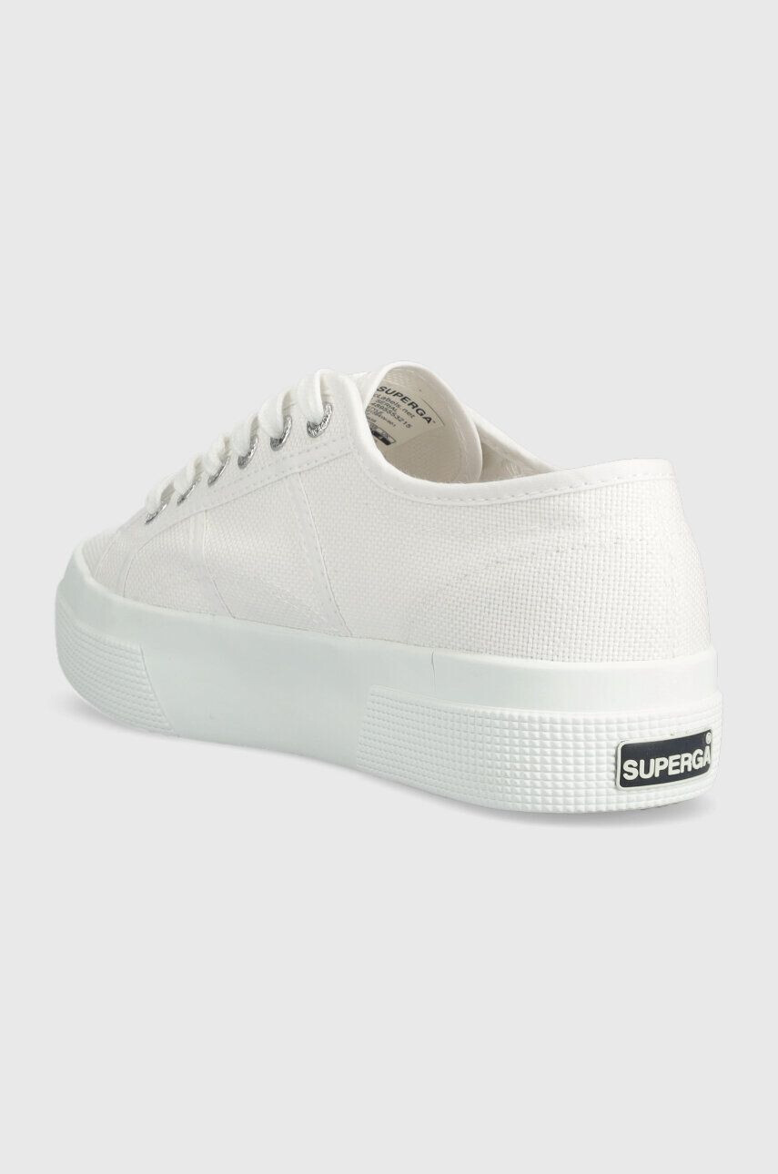 Superga Teniske 2740 PLATFORM ženske bela barva S21384W - Pepit.si