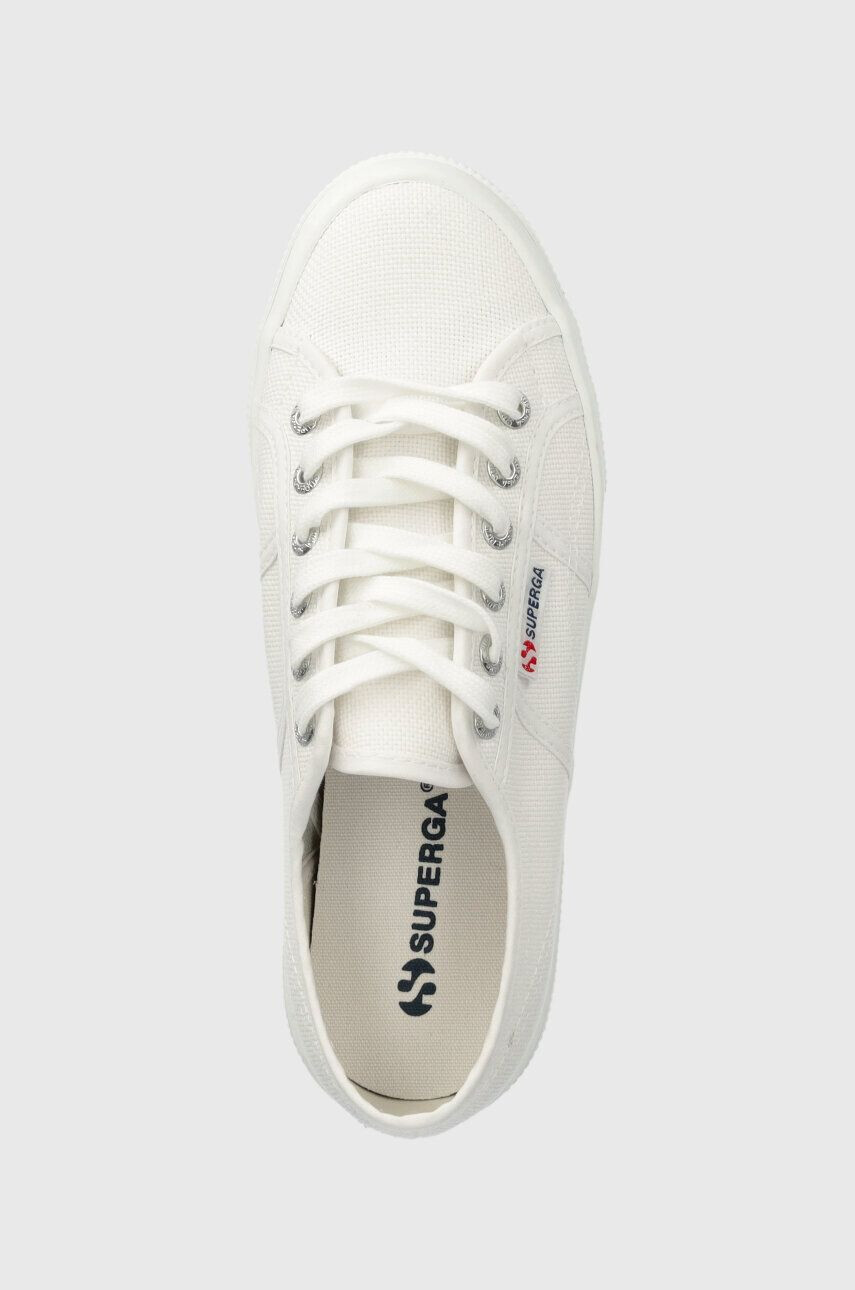 Superga Teniske 2740 PLATFORM ženske bela barva S21384W - Pepit.si