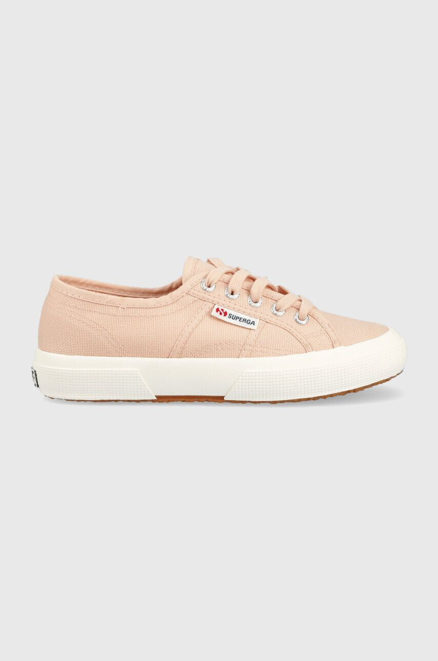 Superga Teniske 2750 COTU CLASSIC ženske roza barva S000010 - Pepit.si