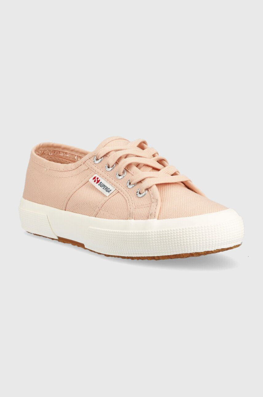 Superga Teniske 2750 COTU CLASSIC ženske roza barva S000010 - Pepit.si