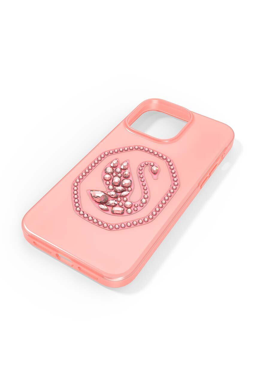 Swarovski Etui za telefon 5649848 SIGNUM 14 PRO MAX roza barva - Pepit.si