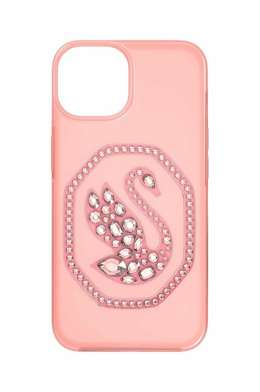 Swarovski Etui za telefon 5649849 SIGNUM 14 roza barva - Pepit.si