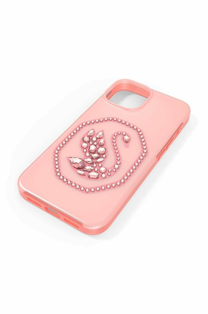 Swarovski Etui za telefon 5649849 SIGNUM 14 roza barva - Pepit.si