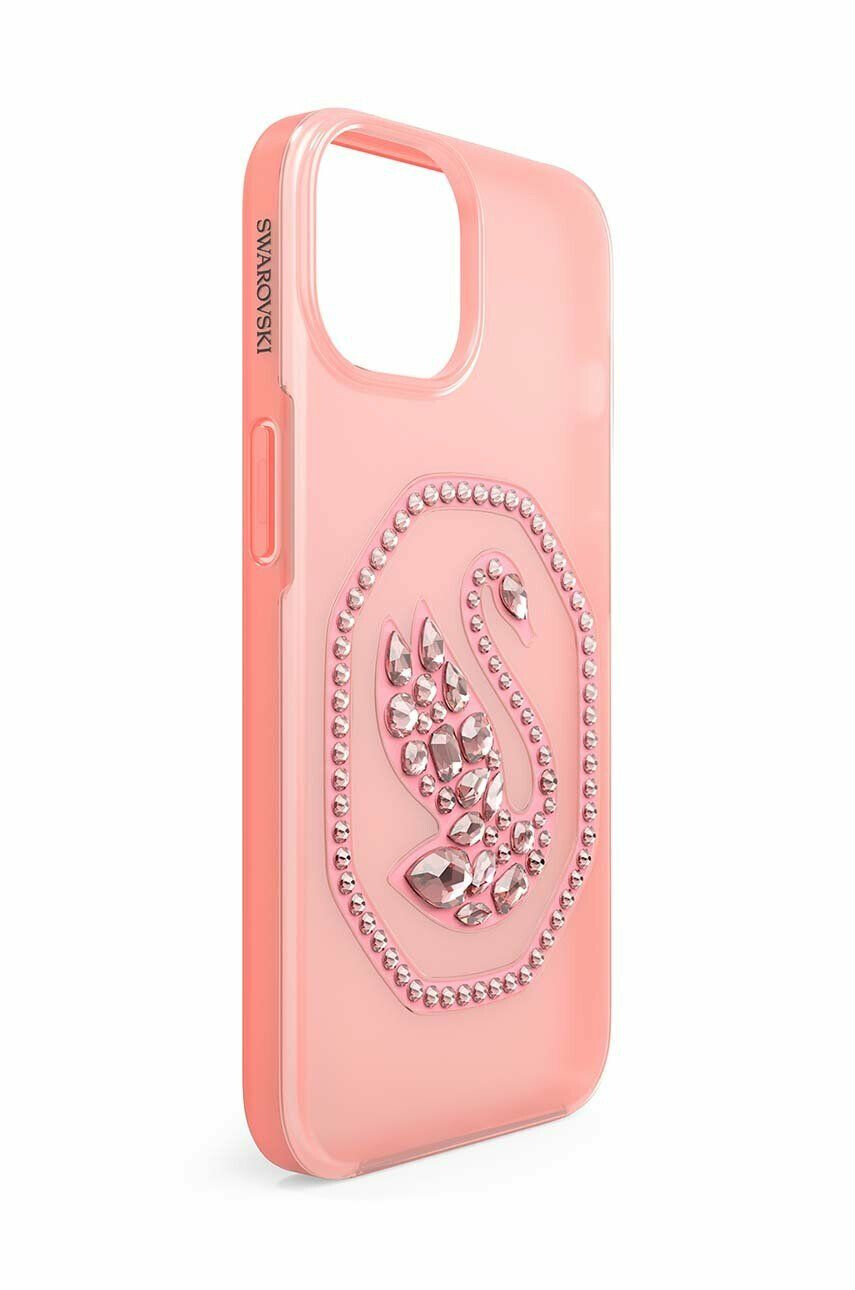 Swarovski Etui za telefon 5649849 SIGNUM 14 roza barva - Pepit.si