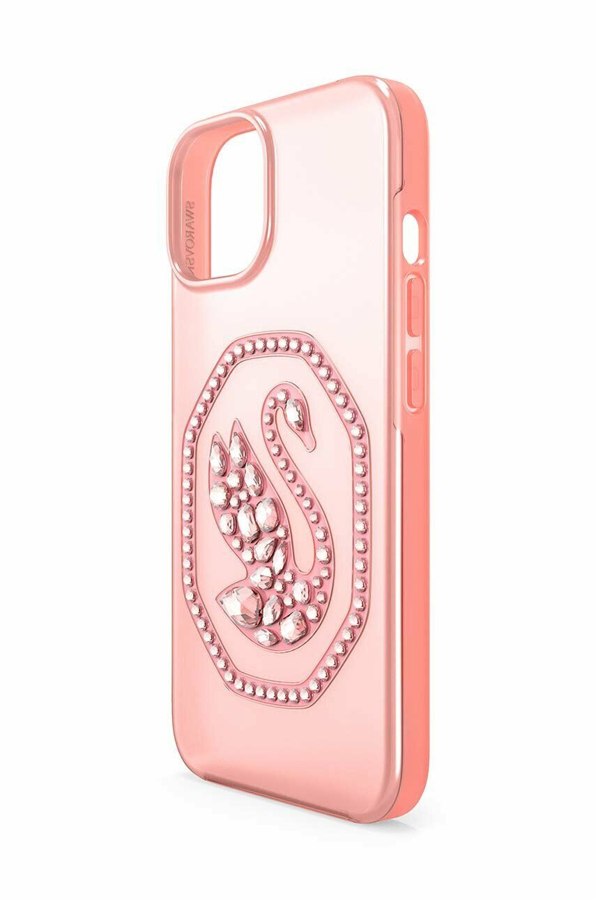 Swarovski Etui za telefon 5649849 SIGNUM 14 roza barva - Pepit.si