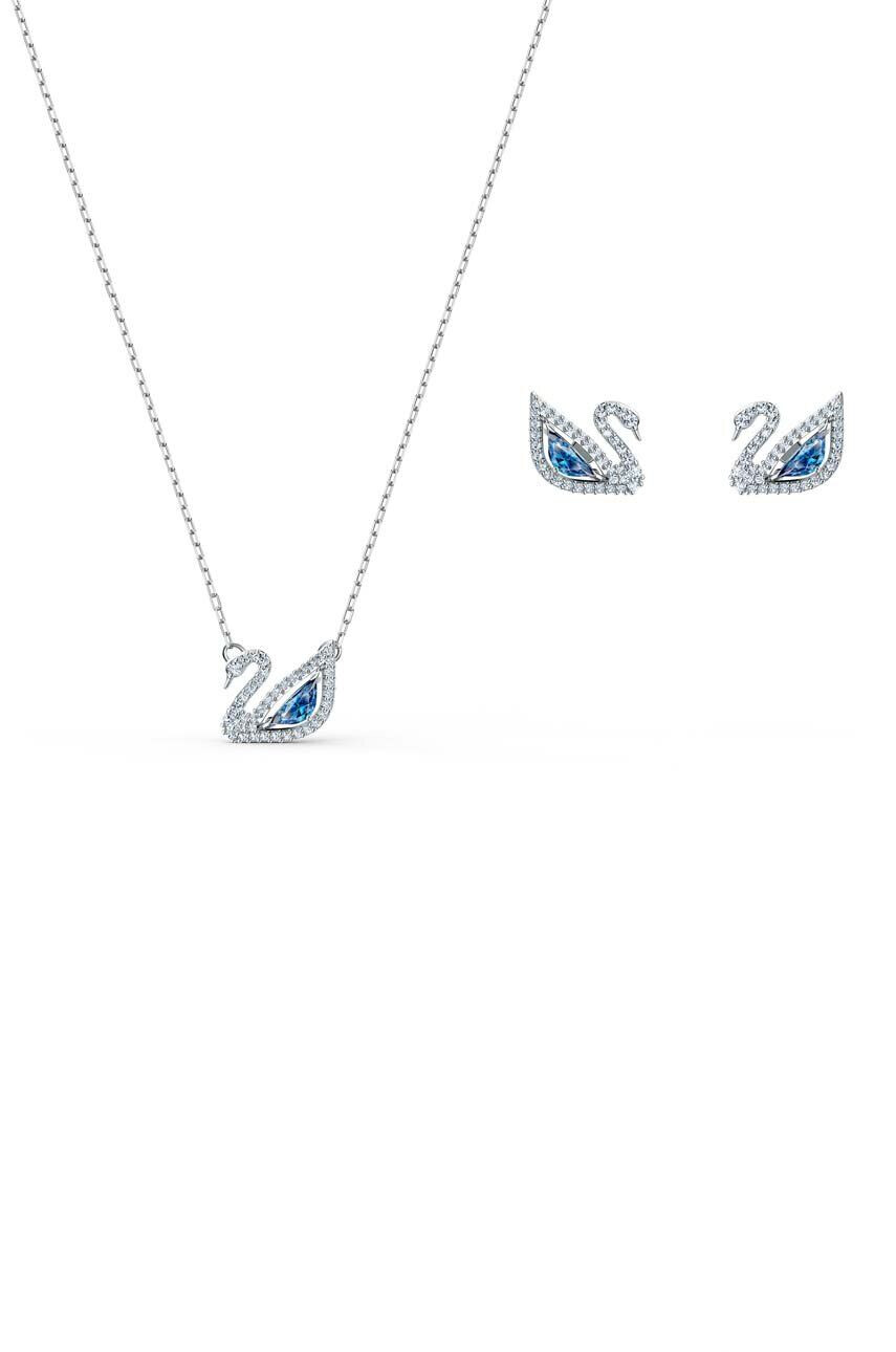 Swarovski Ogrlica in uhani SS TE DAZZLING SWAN - Pepit.si