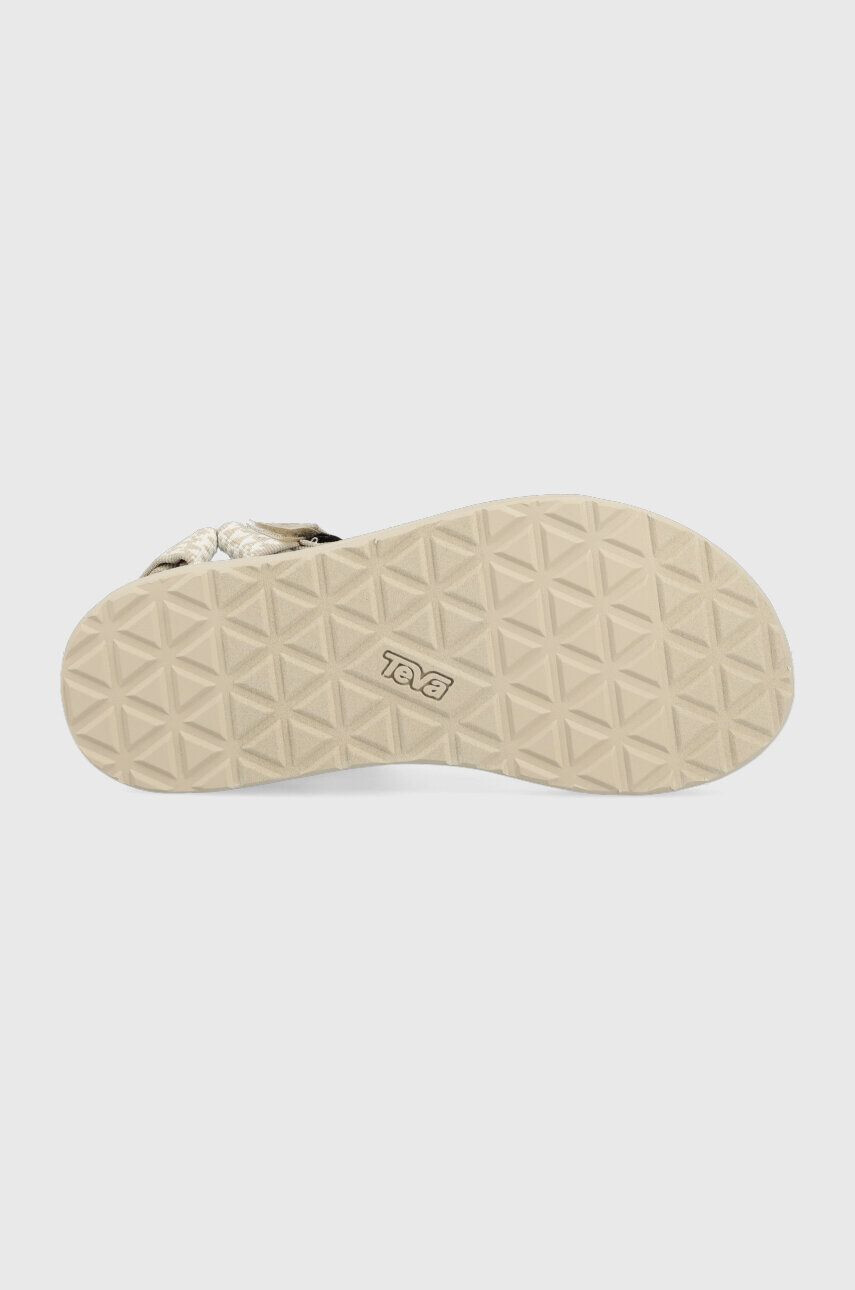 Teva Sandali Original Universal ženski bež barva 1003987 - Pepit.si