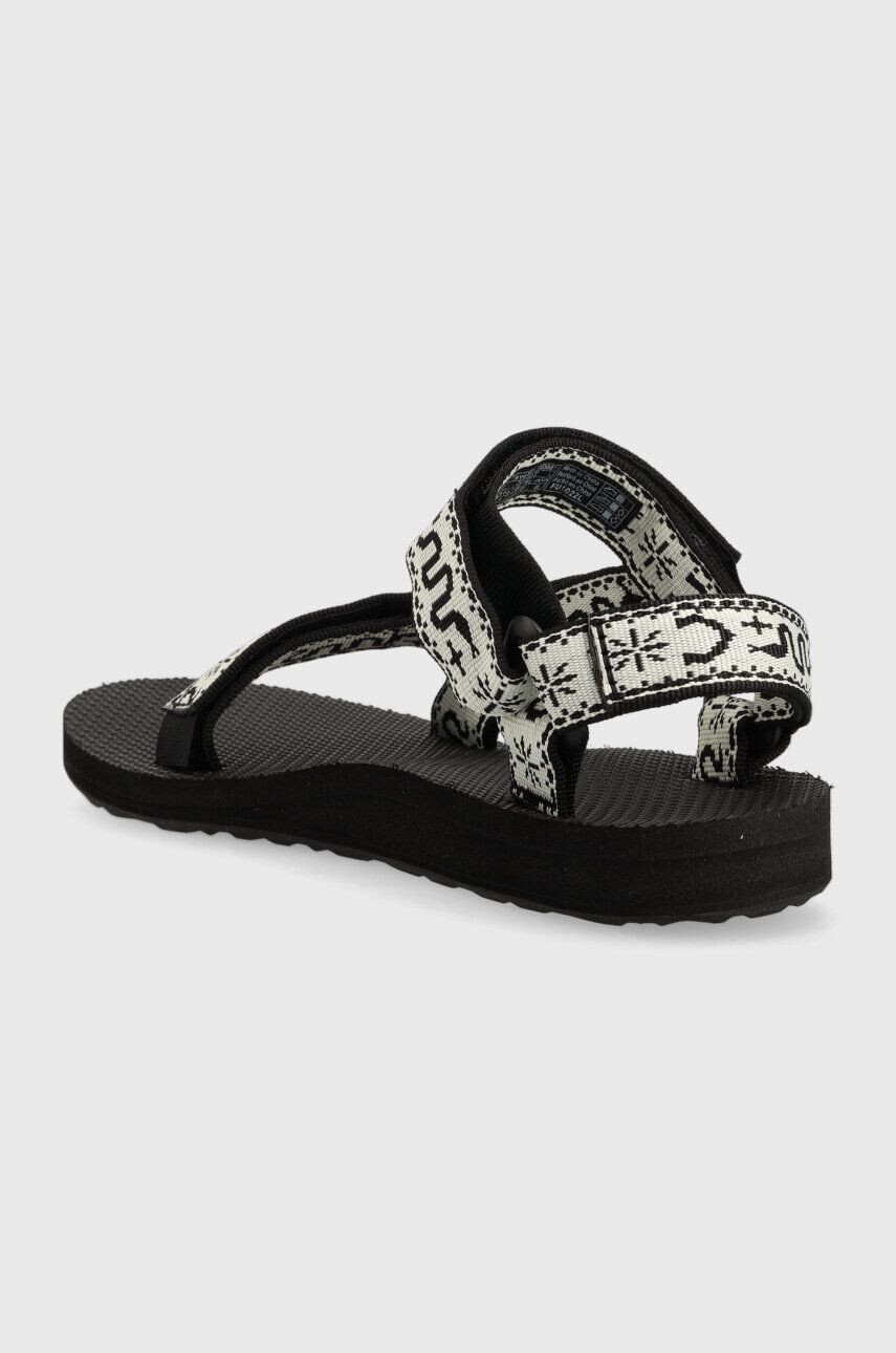 Teva Sandali Original Universal ženski črna barva 1003987 - Pepit.si