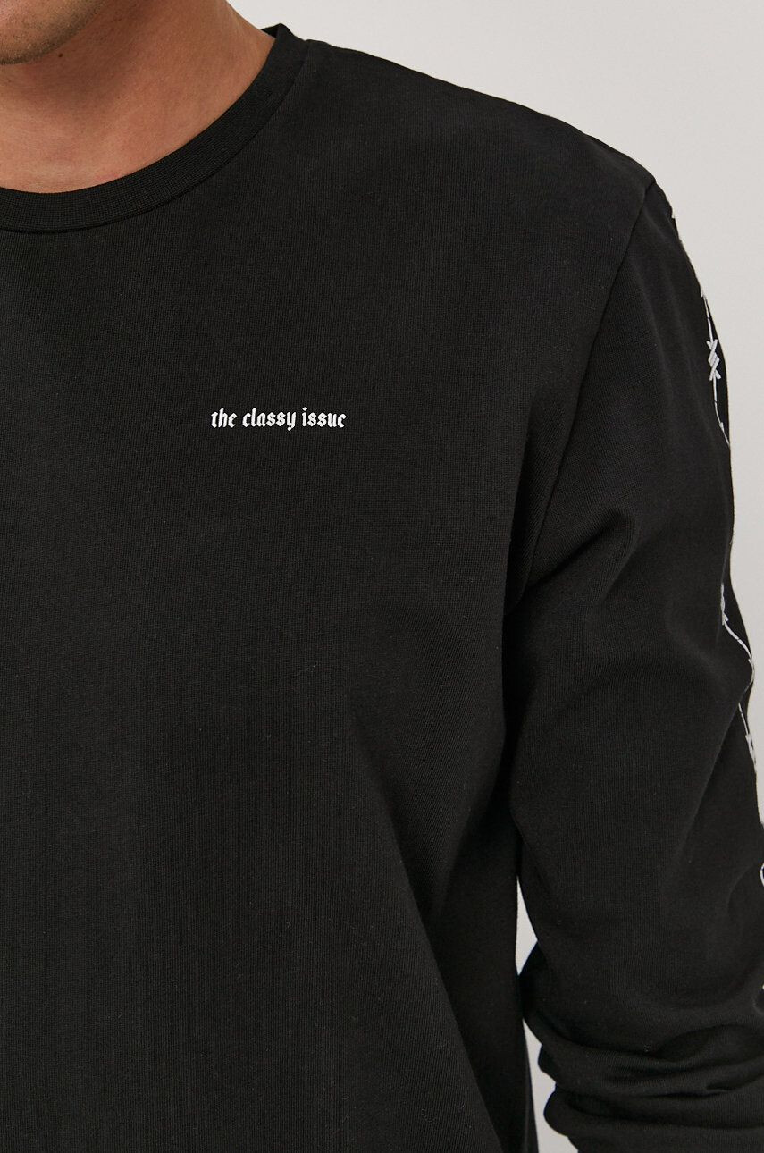 The Classy Issue Longsleeve črna barva - Pepit.si