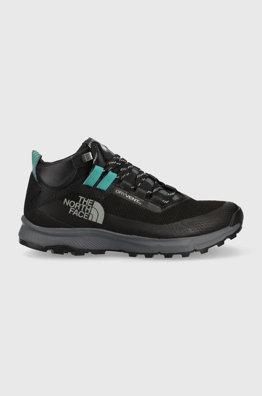 The North Face Čevlji Cragstone Mid Waterproof ženski črna barva - Pepit.si