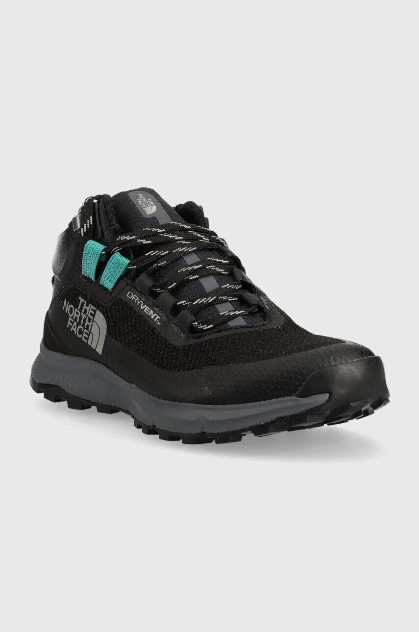 The North Face Čevlji Cragstone Mid Waterproof ženski črna barva - Pepit.si