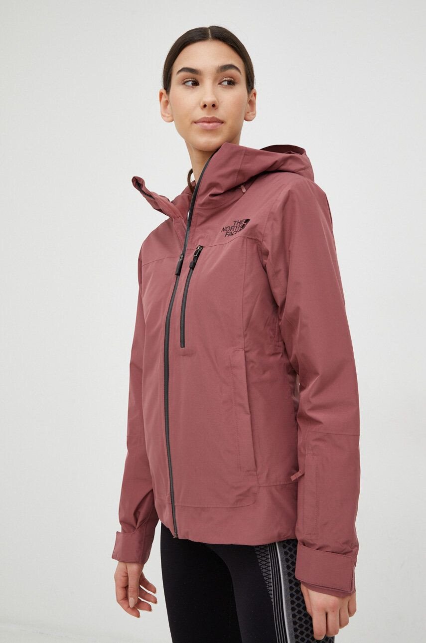 The North Face Jakna Descendit roza barva - Pepit.si