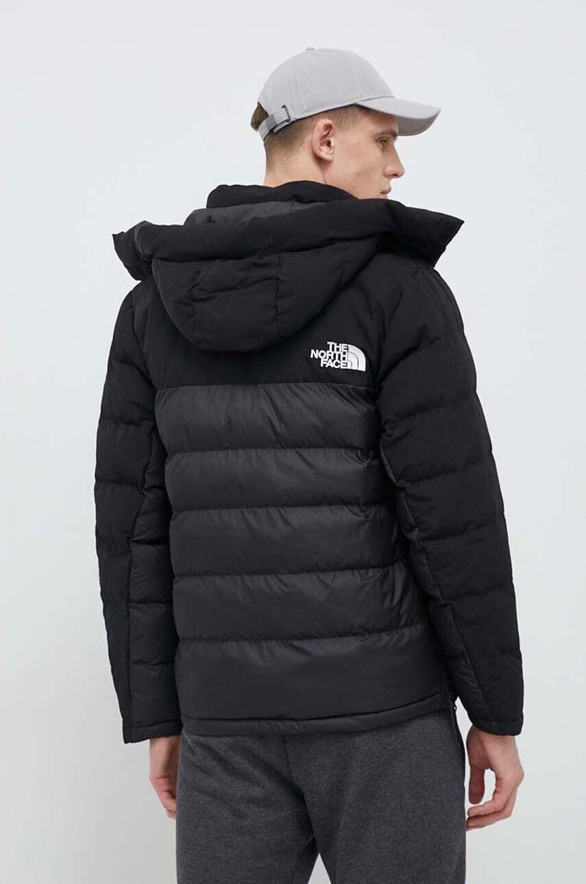 The North Face Jakna HMLYN SYNTH INS ANORAK moška črna barva - Pepit.si