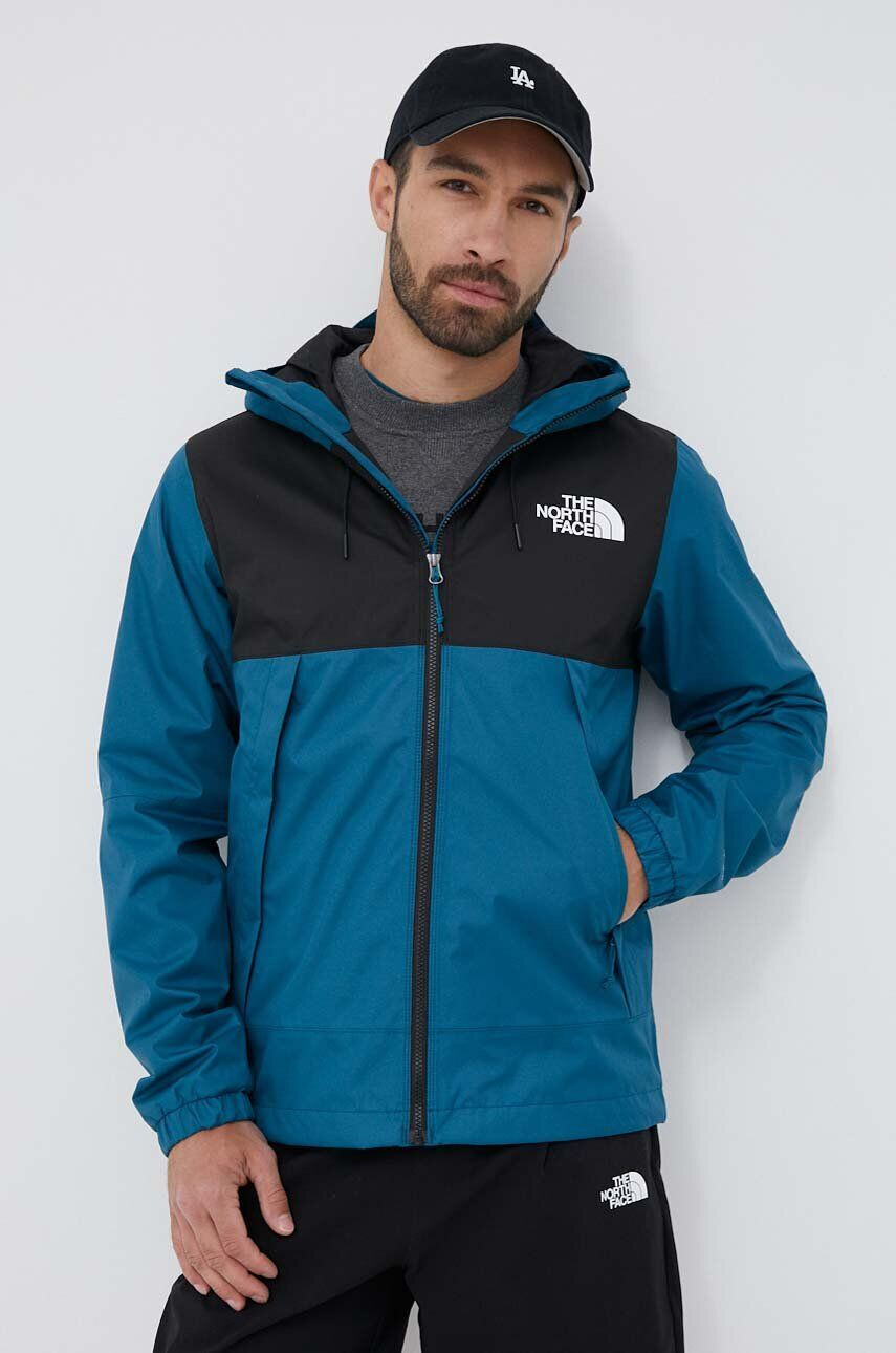 The North Face Jakna MOUNTAIN Q JACKET moška turkizna barva - Pepit.si