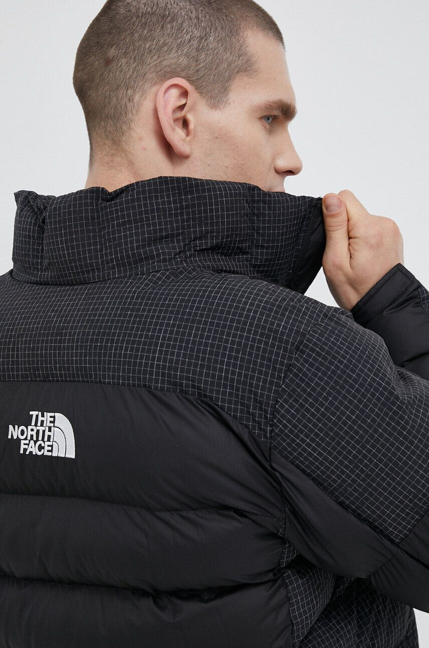 The North Face Jakna RUSTA PUFFER moška črna barva - Pepit.si