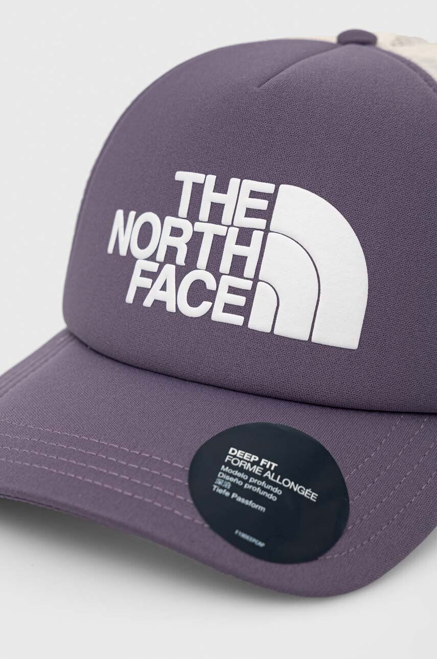 The North Face Kapa s šiltom vijolična barva - Pepit.si