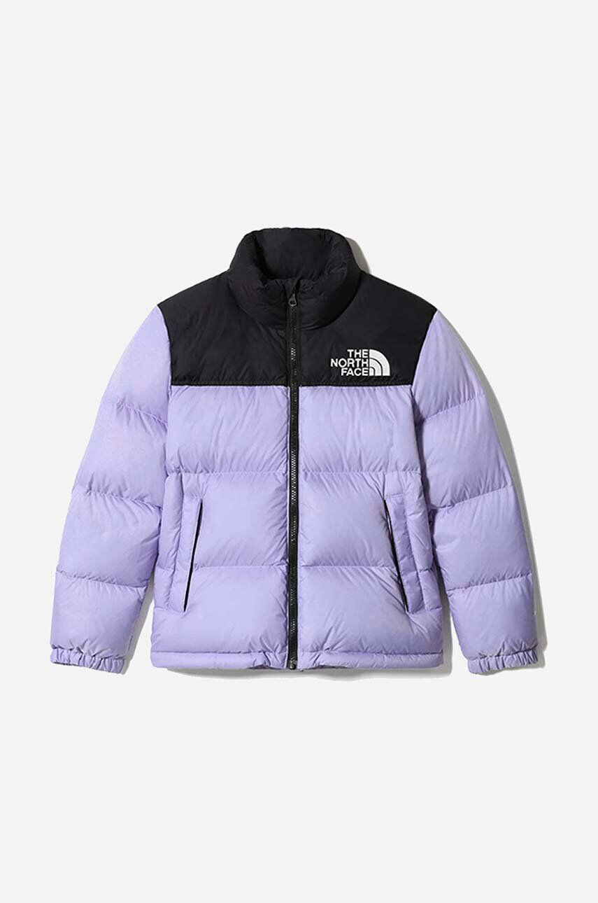 The North Face Otroška puhovka Youth 1996 Retro Nuptse vijolična barva - Pepit.si