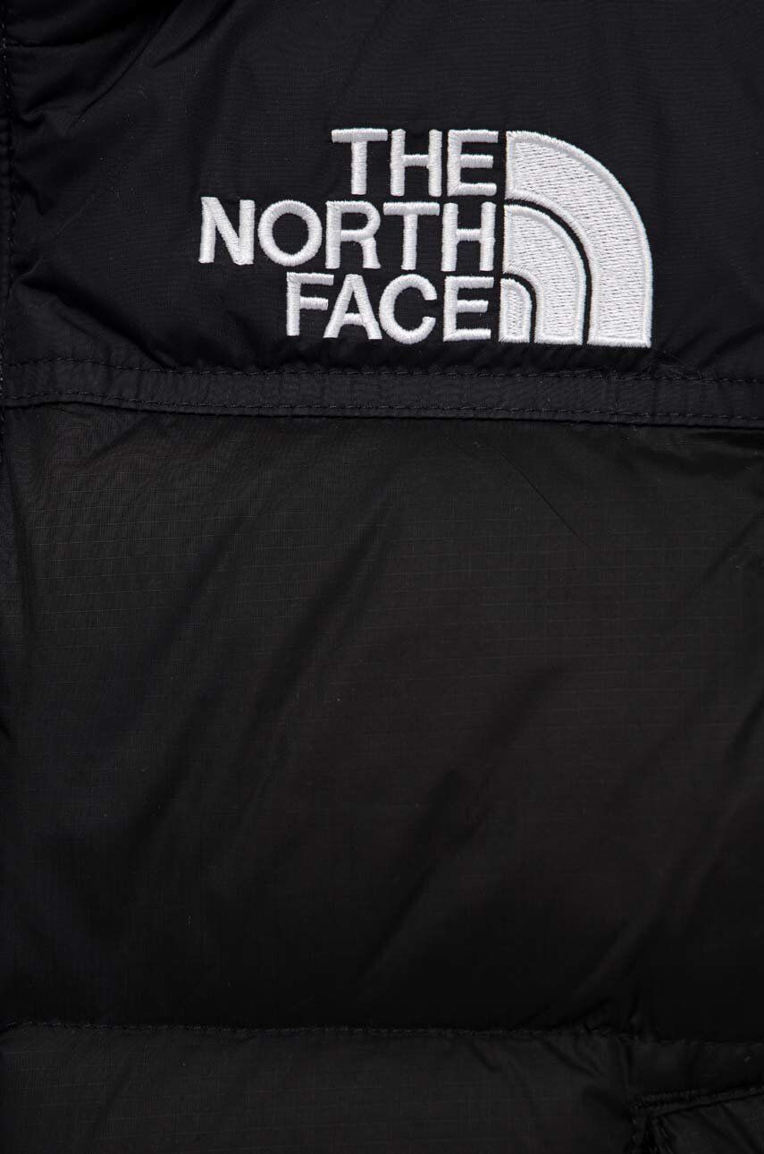 The North Face Otroški puhasti brezrokavnik črna barva - Pepit.si