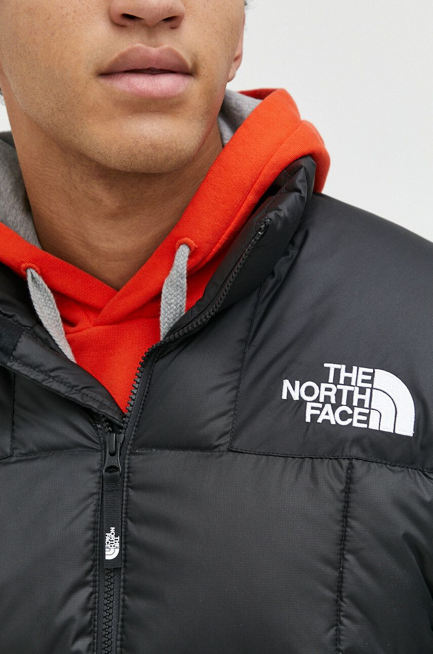 The North Face Puhovka MENS LHOTSE JACKET moška črna barva - Pepit.si