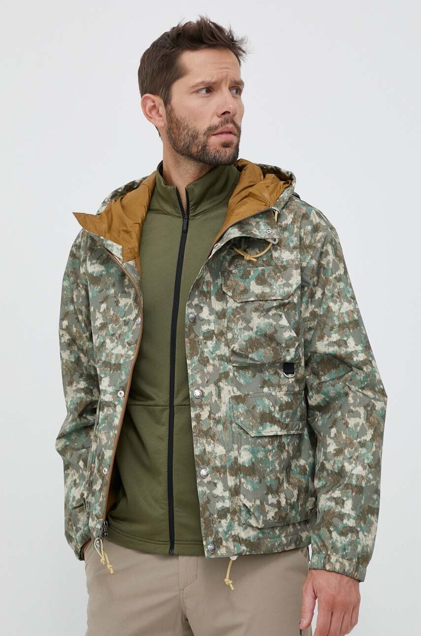 The North Face Vodoodporna jakna M66 Utility moška zelena barva - Pepit.si