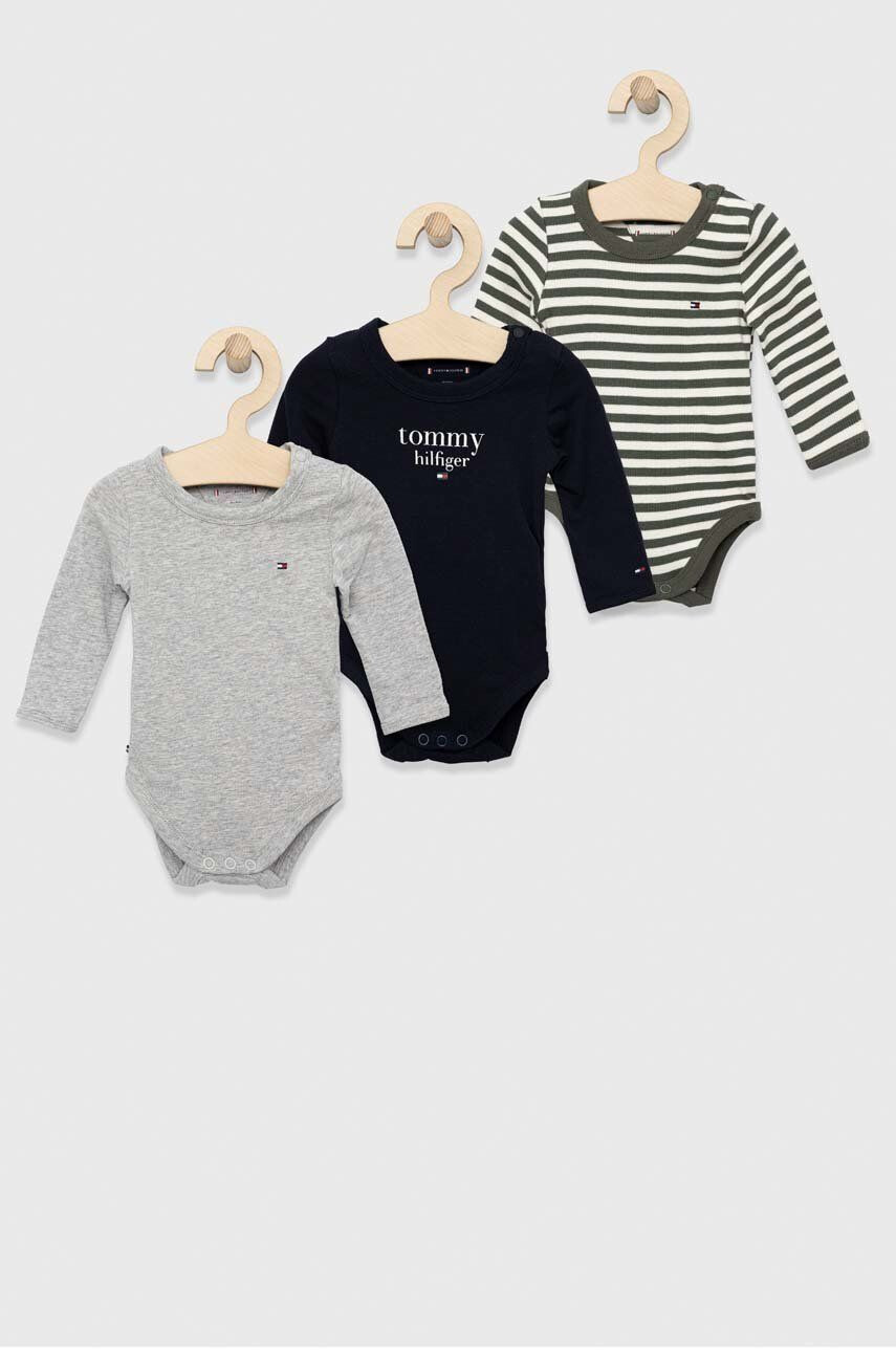 Tommy Hilfiger Body za dojenčka 3-pack - Pepit.si