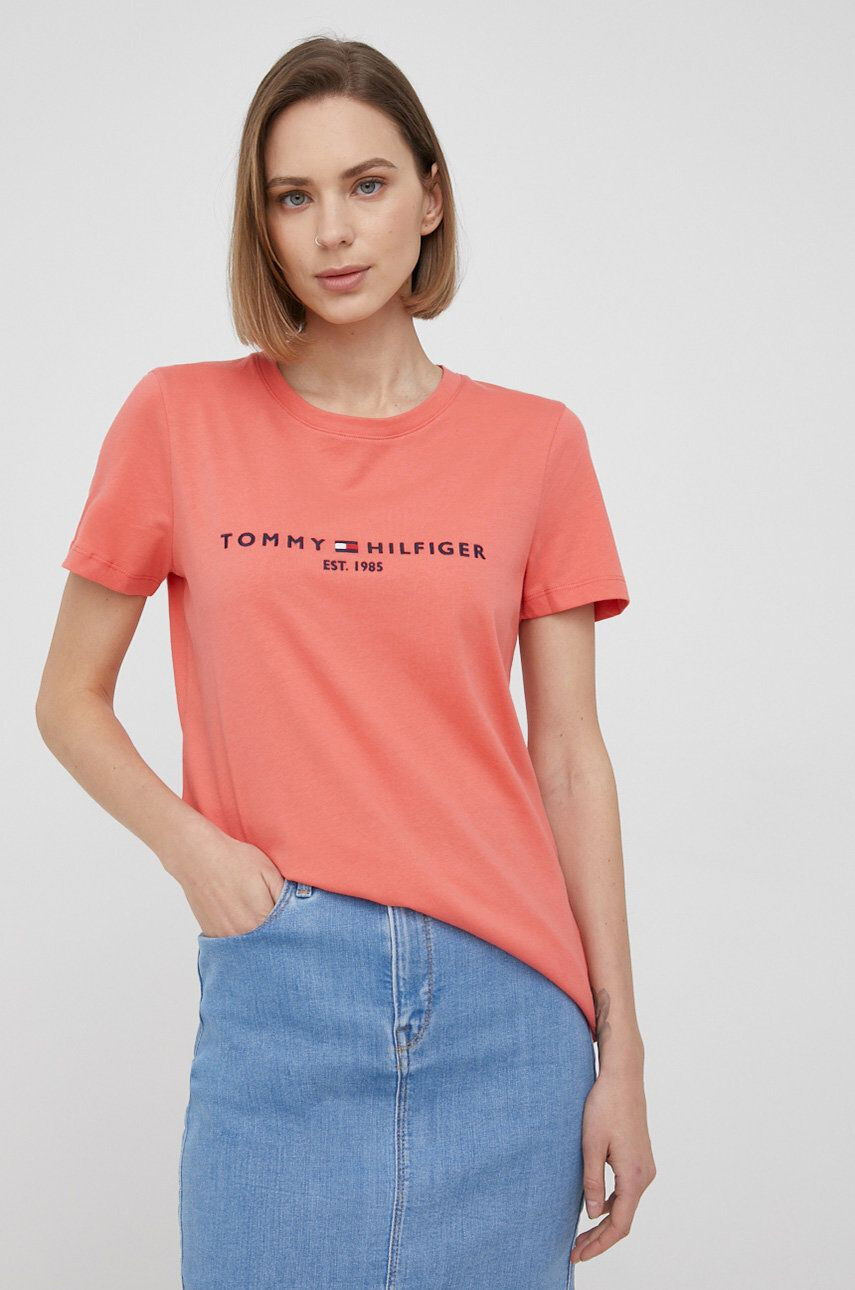 Tommy Hilfiger Bombažen t-shirt - Pepit.si