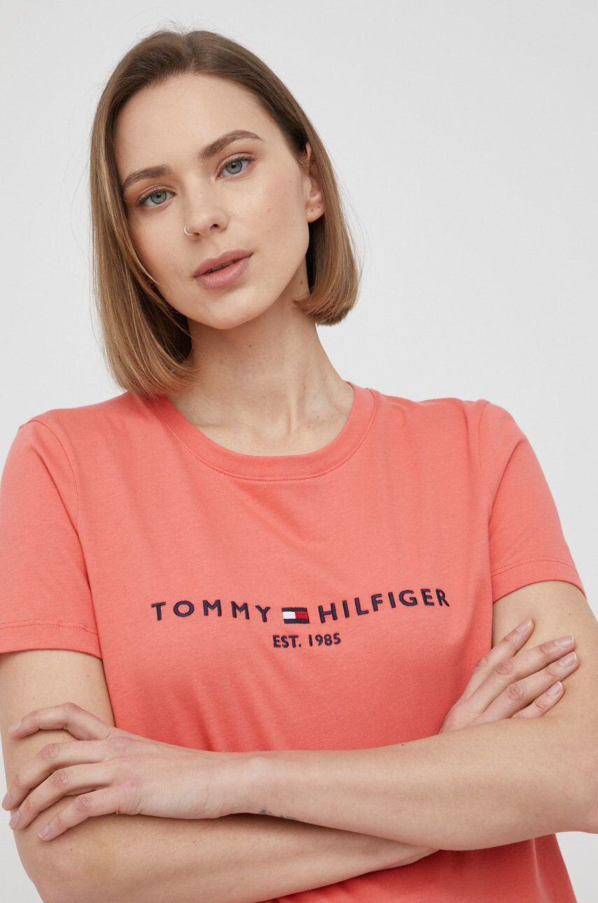 Tommy Hilfiger Bombažen t-shirt - Pepit.si