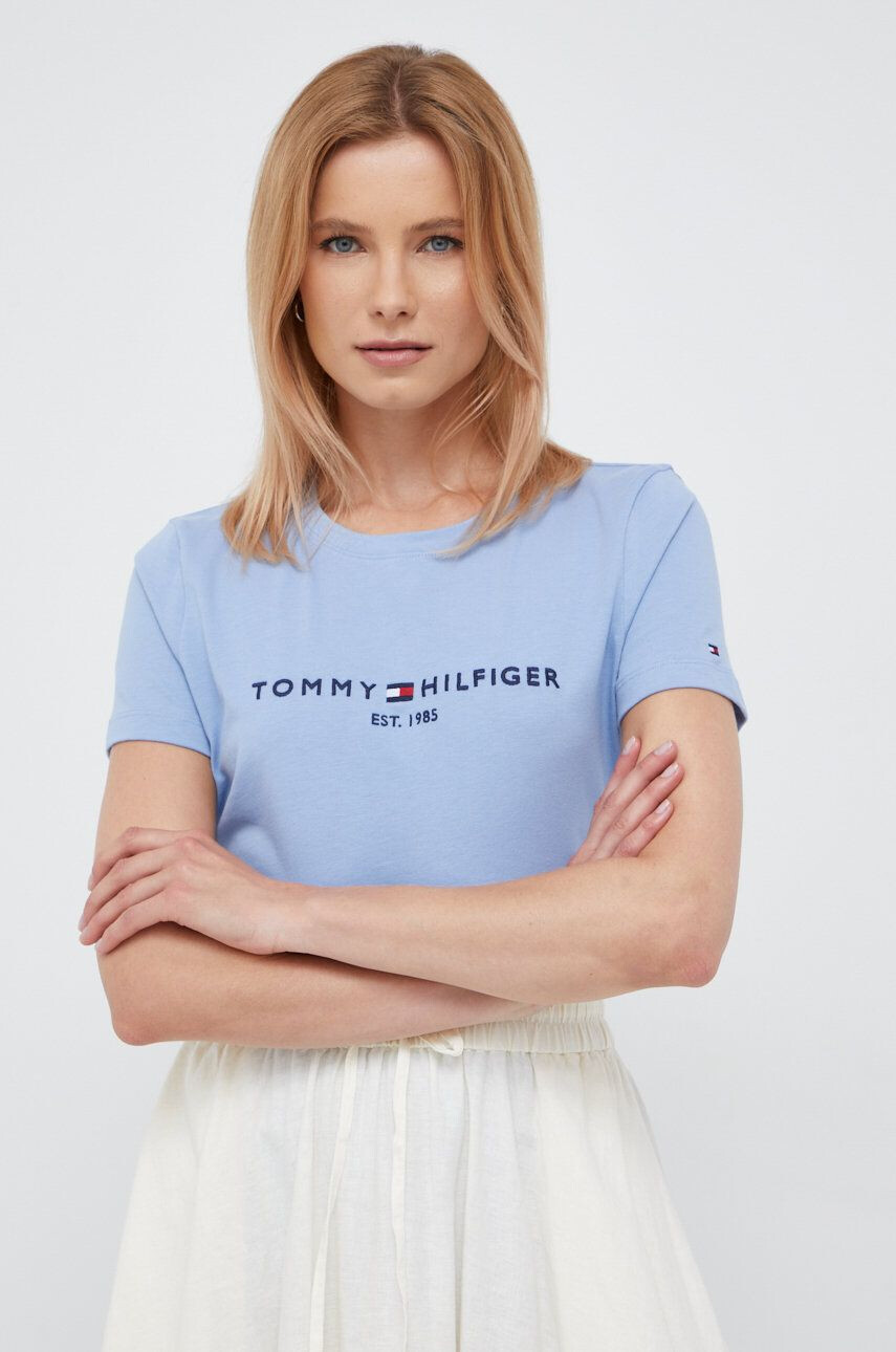 Tommy Hilfiger Bombažen t-shirt - Pepit.si