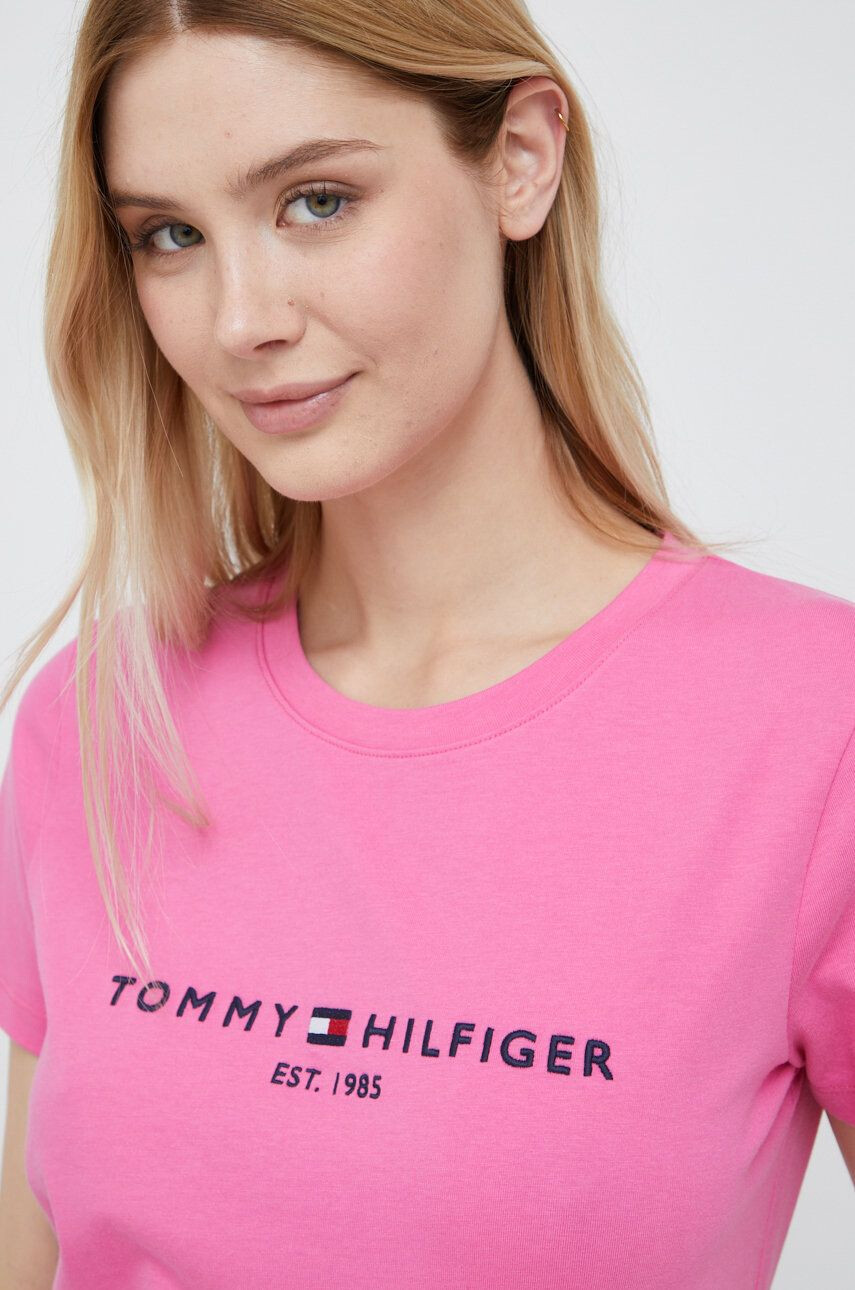 Tommy Hilfiger Bombažen t-shirt - Pepit.si