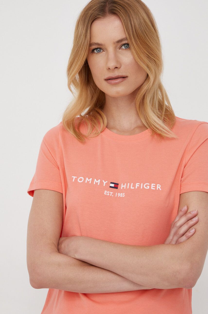 Tommy Hilfiger Bombažen t-shirt - Pepit.si