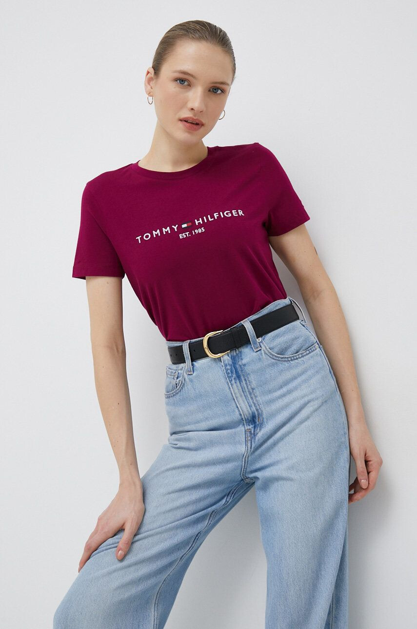 Tommy Hilfiger Bombažen t-shirt - Pepit.si