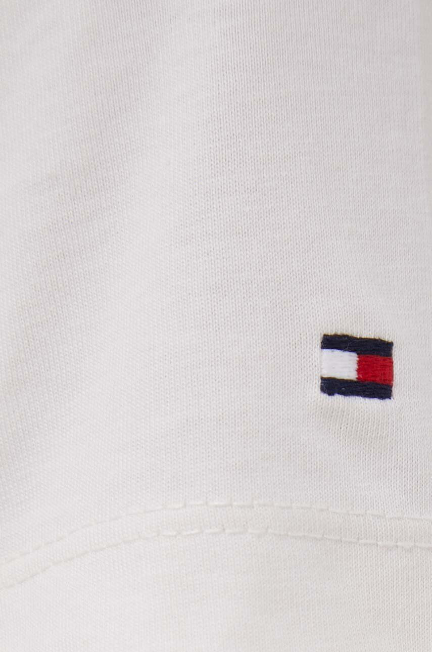 Tommy Hilfiger Bombažna kratka majica bež barva - Pepit.si