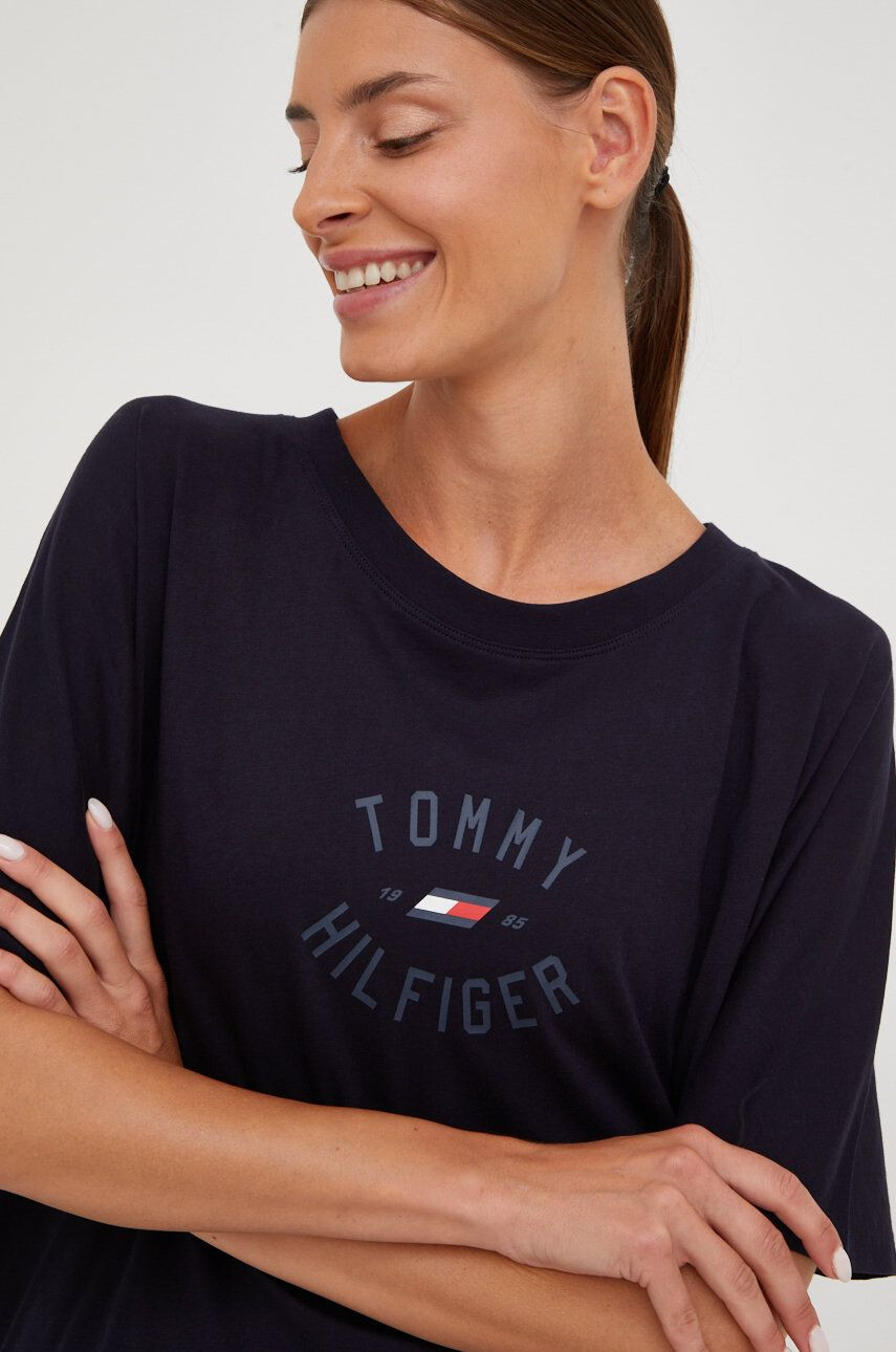 Tommy Hilfiger Bombažna kratka majica - Pepit.si