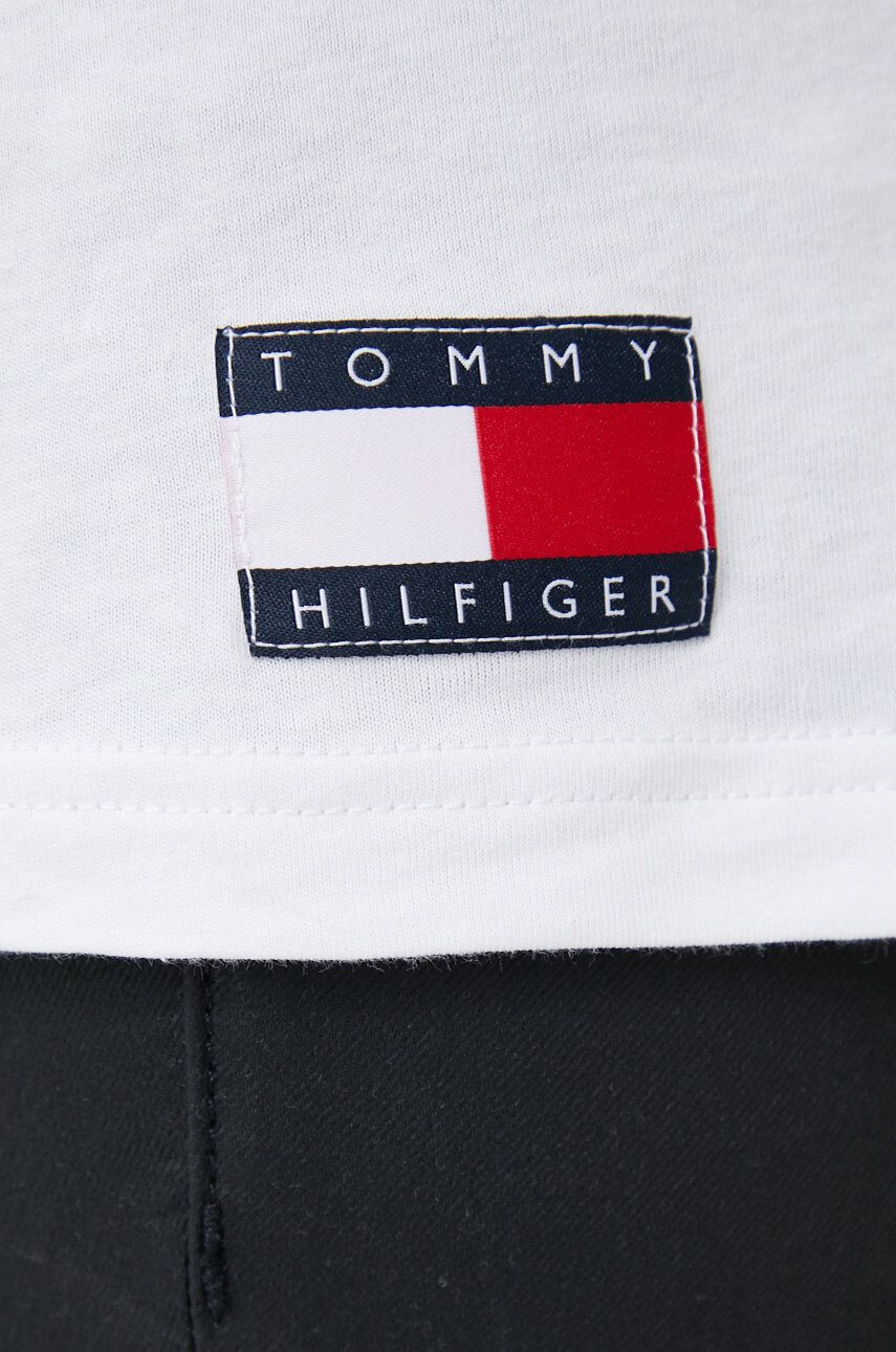 Tommy Hilfiger Bombažna kratka majica - Pepit.si