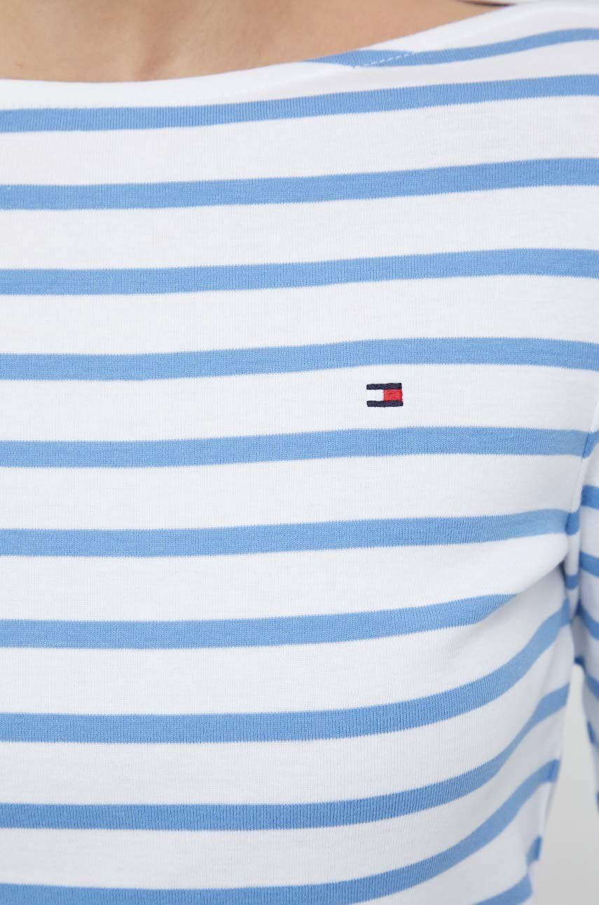 Tommy Hilfiger Bombažna majica z dolgimi rokavi - Pepit.si