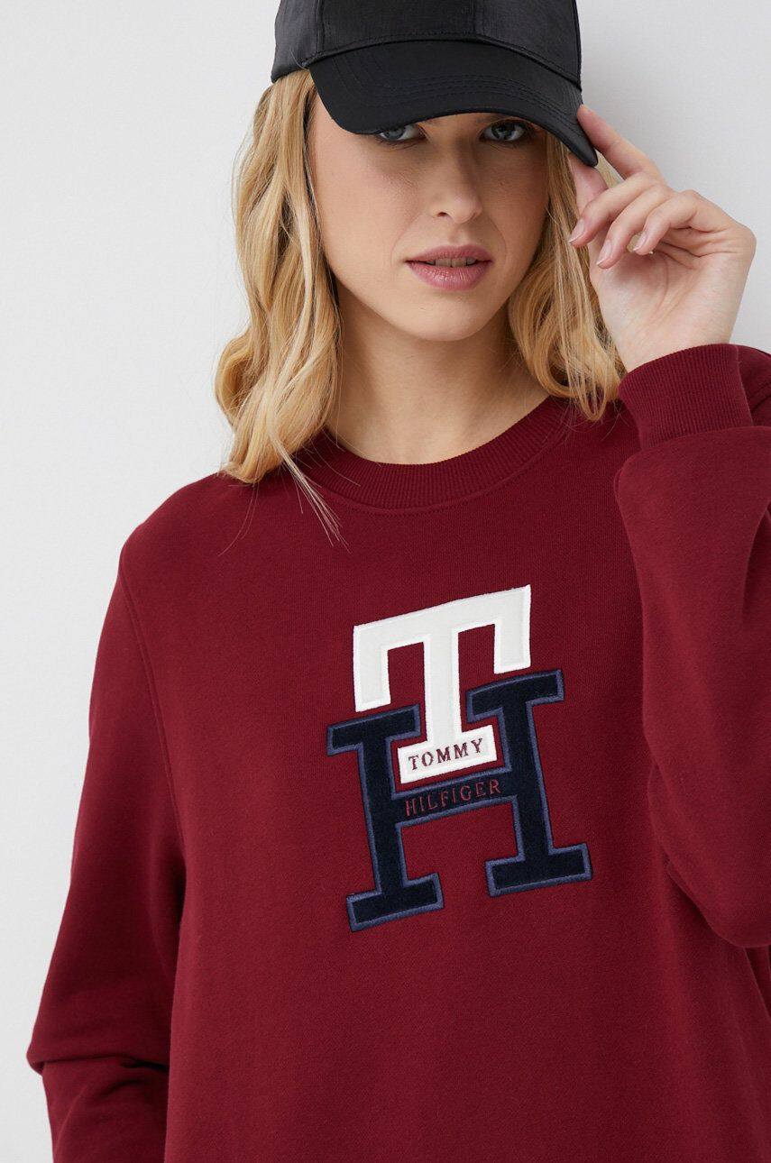 Tommy Hilfiger Bombažna obleka - Pepit.si