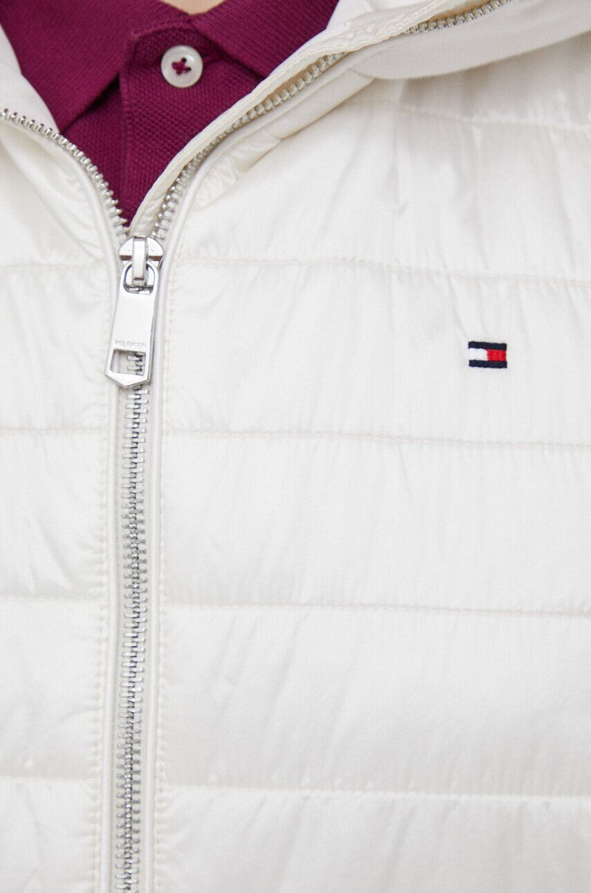 Tommy Hilfiger Brezrokavnik ženski bela barva - Pepit.si